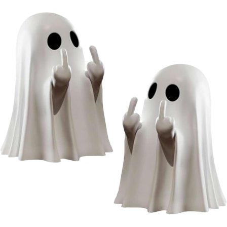 st Halloween Pitkäsorminen Aave Kummituskoristeet Pelottava Hauska Pöytäkoriste Bussijuhliin, Ainutlaatuinen Kummitustalokoriste