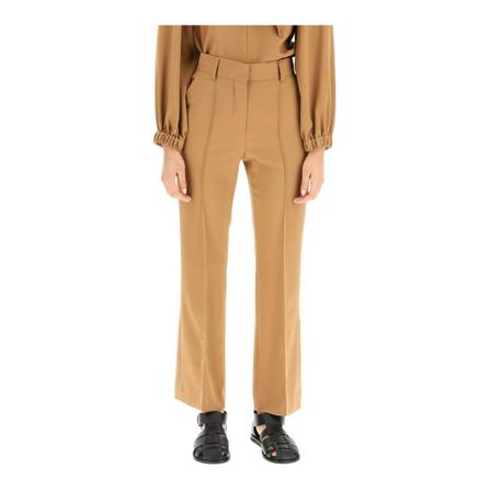 Chloé, Trousers Brązowy, Kobieta, Rozmiar: M