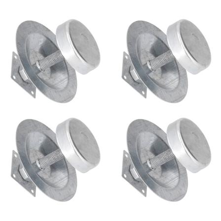 4Set Myrsäker bikupa fötter i rostfritt stål bikupa bas biodling bikupa stativ för biodlare