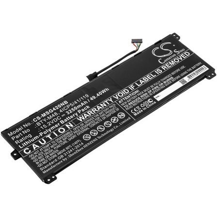 Batteri till Notebook, Bärbar dator för MSI PS42 8RC-027tw, PS42 8RB/8M m.fl.
