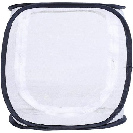 Suuri taitettava ja tuuletettu kasvatushäkki perhosille