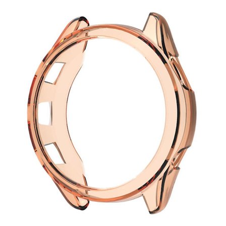 Garmin Forerunner 965 TPU-klockfodral, ram, transparent, halvkroppsskydd