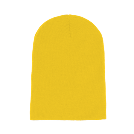 Beechfield - Giallo longbeanie Beanie - Yellow Long Blank Beanie @ Hatstore