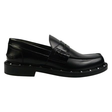 Valentino Garavani, moccasins Czarny, Mężczyzna, Rozmiar: 40 EU