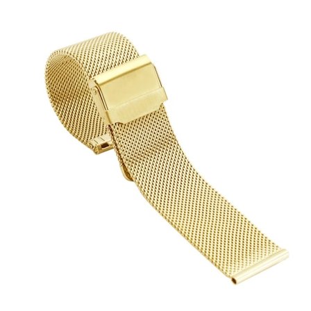 Klokkerem for Apple Watch iWatch 42/44/45/49mm Herre Dobbel Beskyttelse Gull