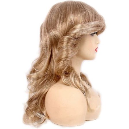 70-tals Fjäderperuker Disco Kostym Naturlig för Kvinnor