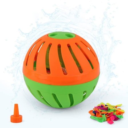 Splash Ball Timer Bombe med 50 Balloner, Udendørs Prank Legetøj, Vandballoner, Festtilbehør Til Børn Voksne (bold)