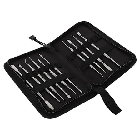 10 st Handgjutningskit Rostfritt Stål Skrapa Lera Modellering Verktyg DIY Måla Konstprojekt Spatel Lera Verktyg