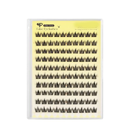 Naturligt Udseende Selvklæbende Øjenvipper Genanvendelige Falske Øjenvipper