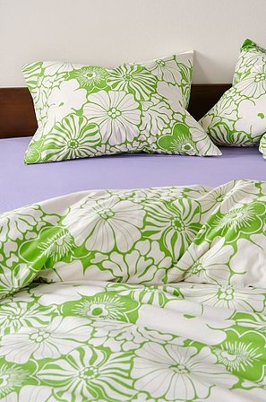 Jotex - Ekologiczna Poszewka Na Poduszkę Zielony - ANNA - Kup Poszewki na poduszki firmy Jotex