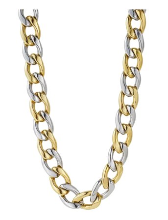 Vegas Large Necklace Mix Gold Bud To Rose