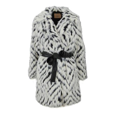 Twinset, Belted Coats Wit, Dames, Maat:S