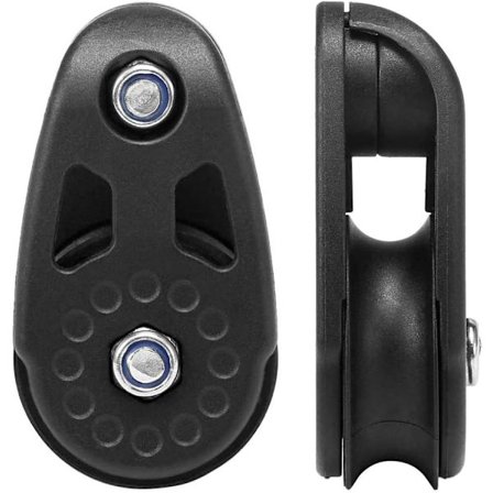 Kajakk Hjulsett, Kraftig Kajakk Glideskinne Anker Tralle Sett Hjulblokker Skive kompatibel Kajakk Kanobåt - 2 Pakning