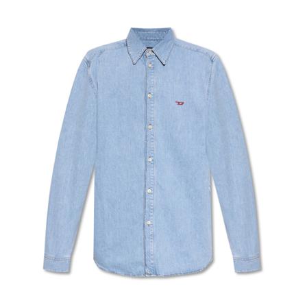 Diesel D-Simply denim shirt Blå, Herre Skjorter