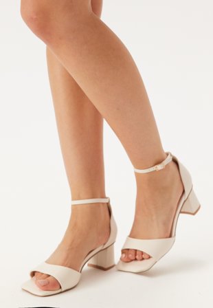 BUBBLEROOM Low Heel Sandal Sko