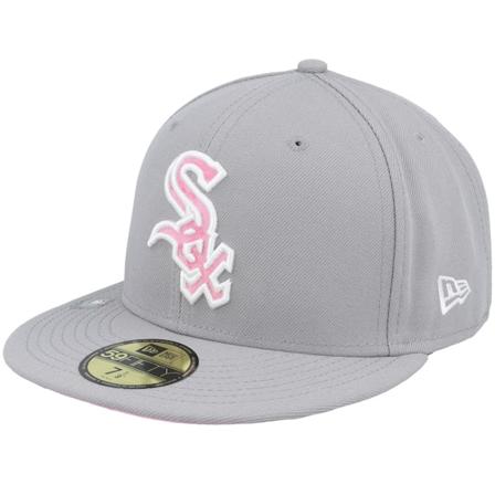 New Era - Chicago White Sox MLB22 Mothers Day 59FIFTY Grey Fitted Fitted Grey Cap - MLB @ Hatstore