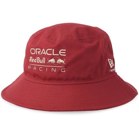 New Era - Motor Röd bucket Hatt - Red Bull F1 26 Seasonal Tapered Dark Red Bucket @ Hatstore
