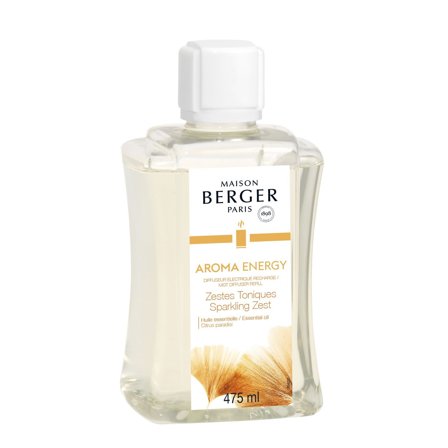 Maison Berger Paris Diffuseur Électrique Ricarica Diffusore Elettrico Aroma Energy 475ml - Profumo per Diffusore