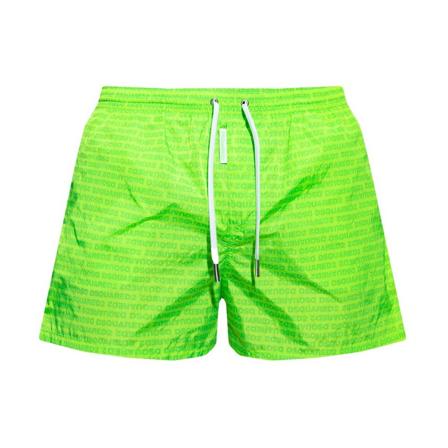 Dsquared2 Swimwear Grøn, Herre Badeshorts, Størrelse: 2XL