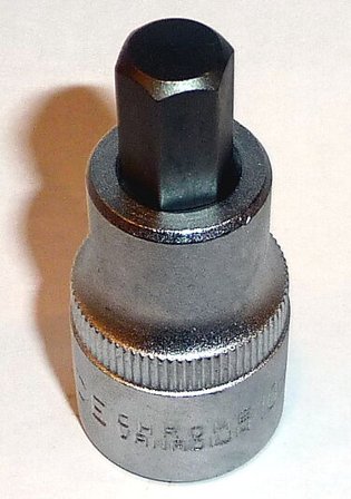 IRONSIDE PIPE SEKSKANT 1/2" HEX 17MM