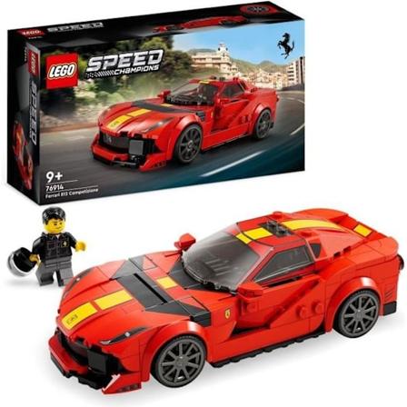 LEGO Speed Champions 76914 Ferrari 812 Competizione, urheiluautomallisarja Röd