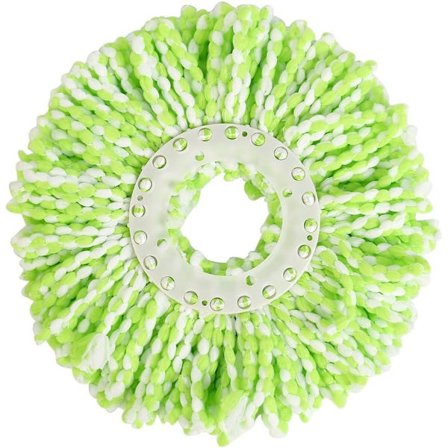 2-delad superfin fibermopp runt huvudbyte universell mopp