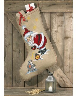 Stickpackung Strumpf Kleiner Freund