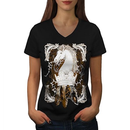Horse Knight Cool kvinnor T-shirt