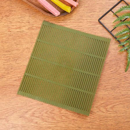 Kjøkken Sushi Roller Matts Vaskbar Gjenbrukbar Sushi Mold Mat DIY
