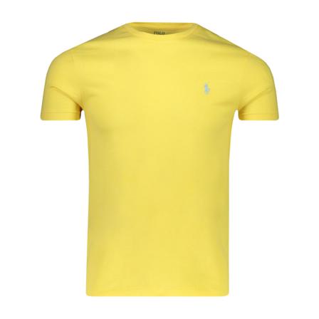 Polo Ralph Lauren, T-shirt Geel, Heren, Maat:M,Katoen