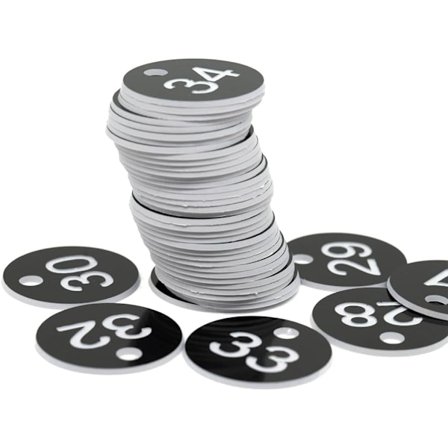 100 stk. 1-100 Nummererte Skiltetiketter Bikubemerker Bikassemerke Birøkterutstyr Hageverktøysett Nummer