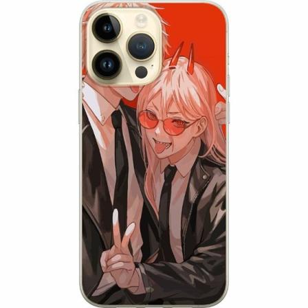 Apple Iphone 14 Pro Max Genomskinligt Skal Chainsaw Man