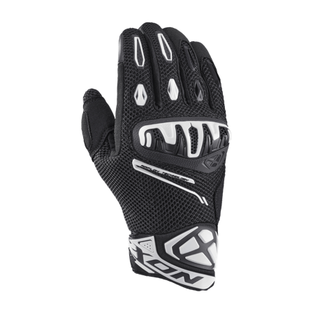 Rękawice Motocyklowe Ixon Mirage Airflow Czarny/Złamany Biały S