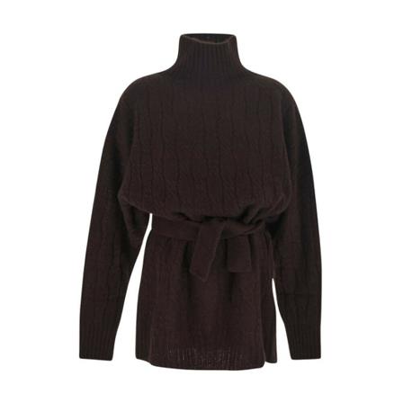 Drumohr Turtlenecks brun, Dam Polotröjor, Dam, Storlek: M