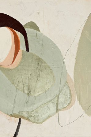 Malerifabrikken - Design Målning / Moon Rock / 90x120 Cm - Grön - Tavlor - 90X120 - Från Homeroom