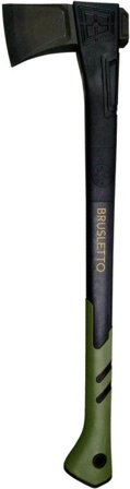 Brusletto Kikut Splitting Axe 71 cm halkaisukirves, musta/vihreä - Kirveet