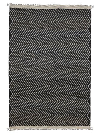 Berber Style Rug Hand Knotted 368X576