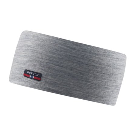 Devold Breeze Headband Unisex beanies Grey OneSize