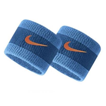 Nike Swoosh-armband (paket Med 2) En One Size Marina Blå/orange R
