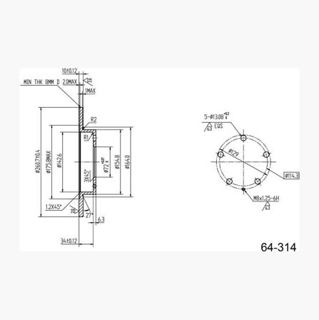 Biltema - BREMSESKIVE