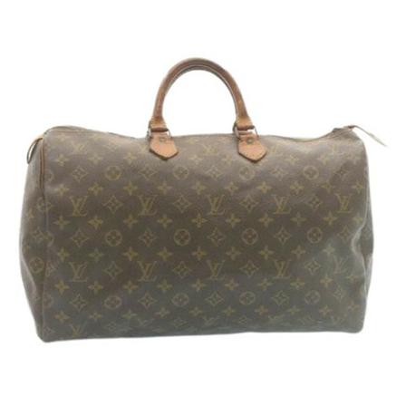 Louis Vuitton Vintage, Pre-owned Speedy 40 Bruin, unisex, Maat:ONE Size