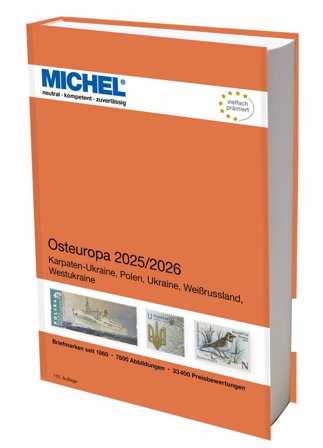 MICHEL - Østeuropa 2025/2026 - Frimærkekatalog