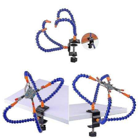 Multi Loddehjælpende Håndværktøj med 4 stk. Fleksible Arme