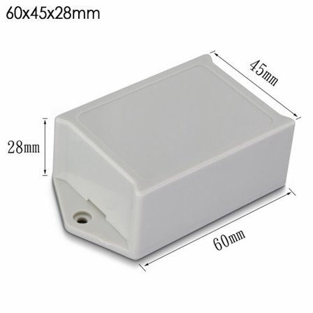 Elektronisk prosjektboks Vanntett deksel Prosjekt 60X45X28MM