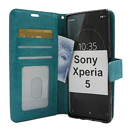 Crazy Horse Wallet Sony Xperia 5