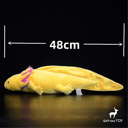 Axolotl Korkealaatuinen Anime Söpö Salamandrin Plussipehmulelu Eläväinen Eläin Täytetty Nuken Leikki Lapselle