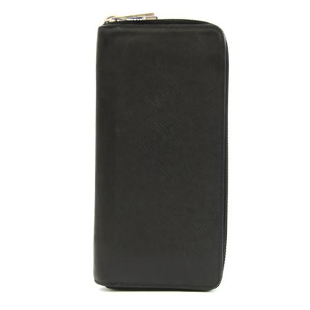 Louis Vuitton Vintage, Pre-owned Zippy Wallet Vertical Zwart, Heren, Maat:ONE Size