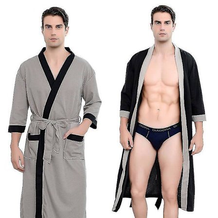 Pehmeä Froteepyyhehotellimiesten yöasu