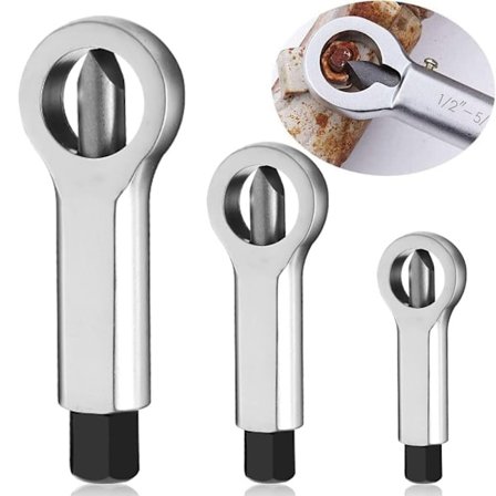 3 st metallmutterdelare 9-12mm/12-16mm/16-22mm