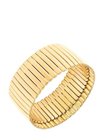 Garda Large Elastic Bracelet Gold By Jolima